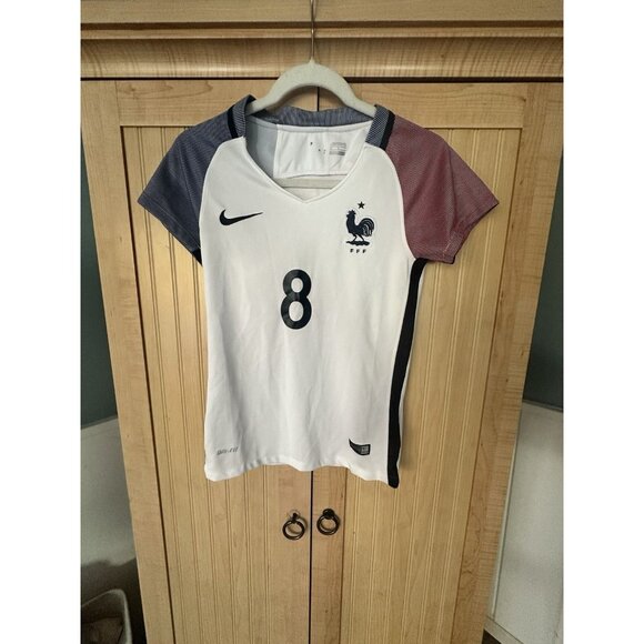 France Euros Away Payet #8 Women’s Soccer Jersey Football Size Small - Picture 4 of 4